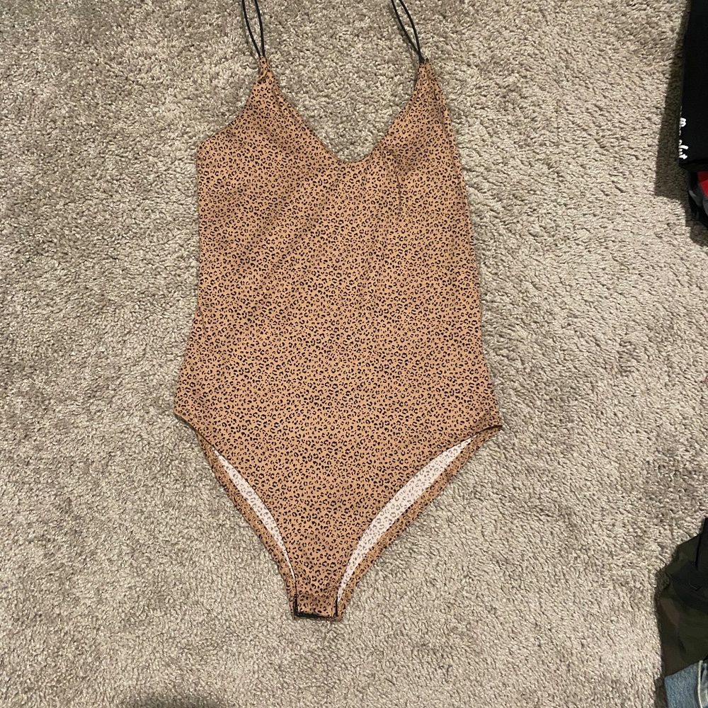 Cheetah print bodysuit